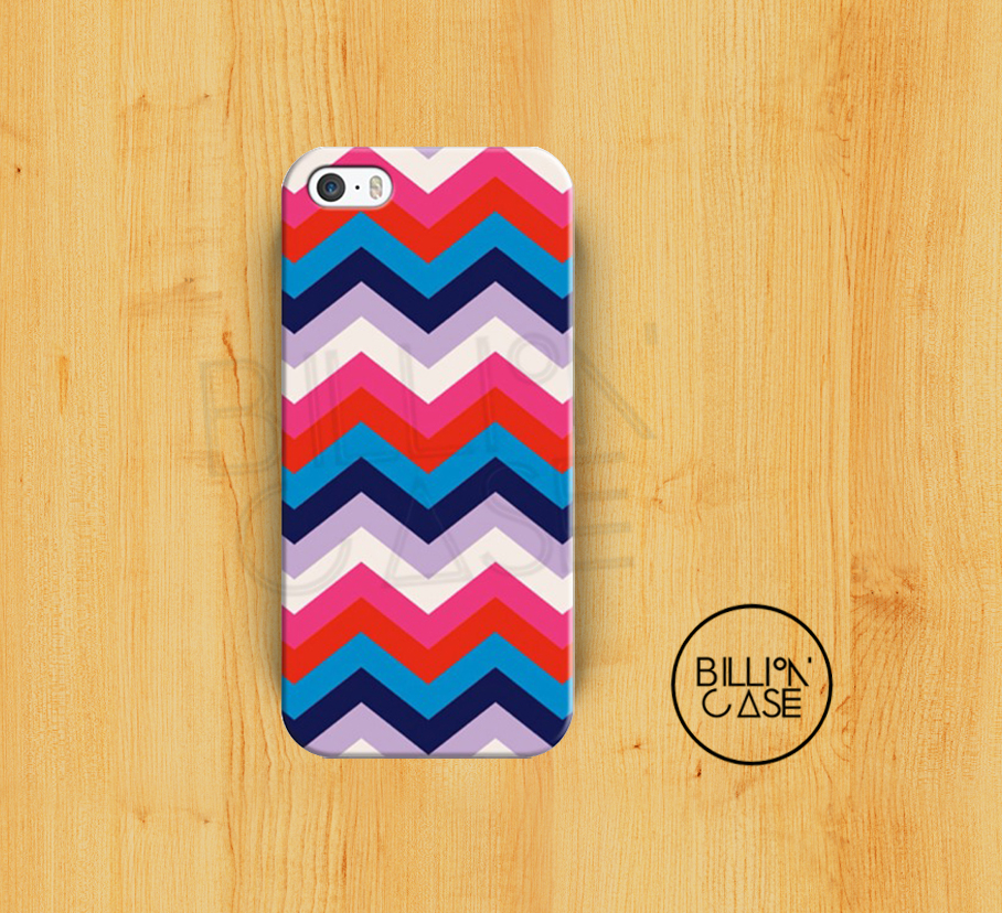 Iphone 5 / 5s Case - Colorful Chevron Iphone 5 / 5s Cover on Luulla